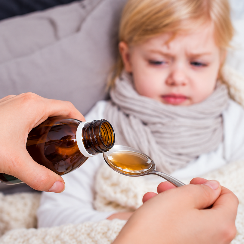 Sucralose dùng làm chất tạo ngọt che vị đắng trong thuốc uống